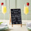 Double-Sided Blackboard Mobile Billboard for Restaurant 5