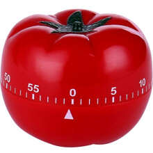Tomato Egg Timer Mechanical 1 Pack Red 6.3 x 4.5 cm