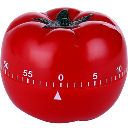 Tomato Egg Timer Mechanical 1 Pack Red 6.3 x 4.5 cm