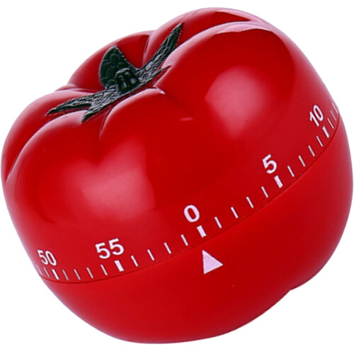 Tomato Egg Timer Mechanical 1 Pack Red 6.3 x 4.5 cm 2