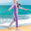 Kids Wetsuit 2mm Neoprene Front Zipper 6