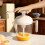 Manual Egg Beater Hand Crank Whisk with Strainer 1