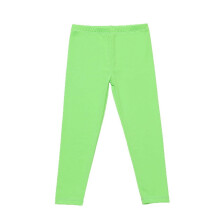 Girls Mint Green Leggings Solid Color Casual Yoga Pants
