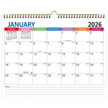 Wall Calendar 18-Month Jan 2026–Jun 2027 15"x11.8" Thick