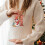 Snowman Christmas Tree Ornaments A-Z 26 pcs Red 4