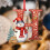 Snowman Christmas Tree Ornaments A-Z 26 pcs Red 5