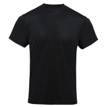 (2XL, Black) Premier Mens Chefs Coolchecker Short Sleeve T-Shirt
