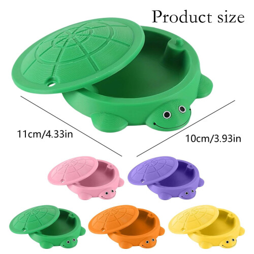 Mini Turtle Sandbox Desktop Toy Orange 2