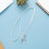 Eyeglass Chain for Women White 1 Piece 1