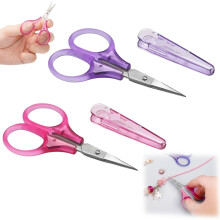 Small Craft Scissors Stainless Steel with Cover 2 or 1 Piece