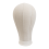 Mannequin Head Canvas Plastic 23 inch Creamy White 2