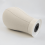 Mannequin Head Canvas Plastic 23 inch Creamy White 5