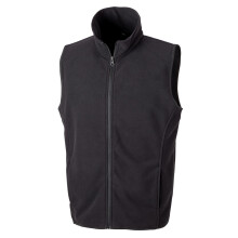 (2XL, Black) Result Core Mens Micro Fleece Gilet