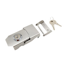 Motorcycle Rear Trunk Lock Stainless Steel 11 cm x 5 cm