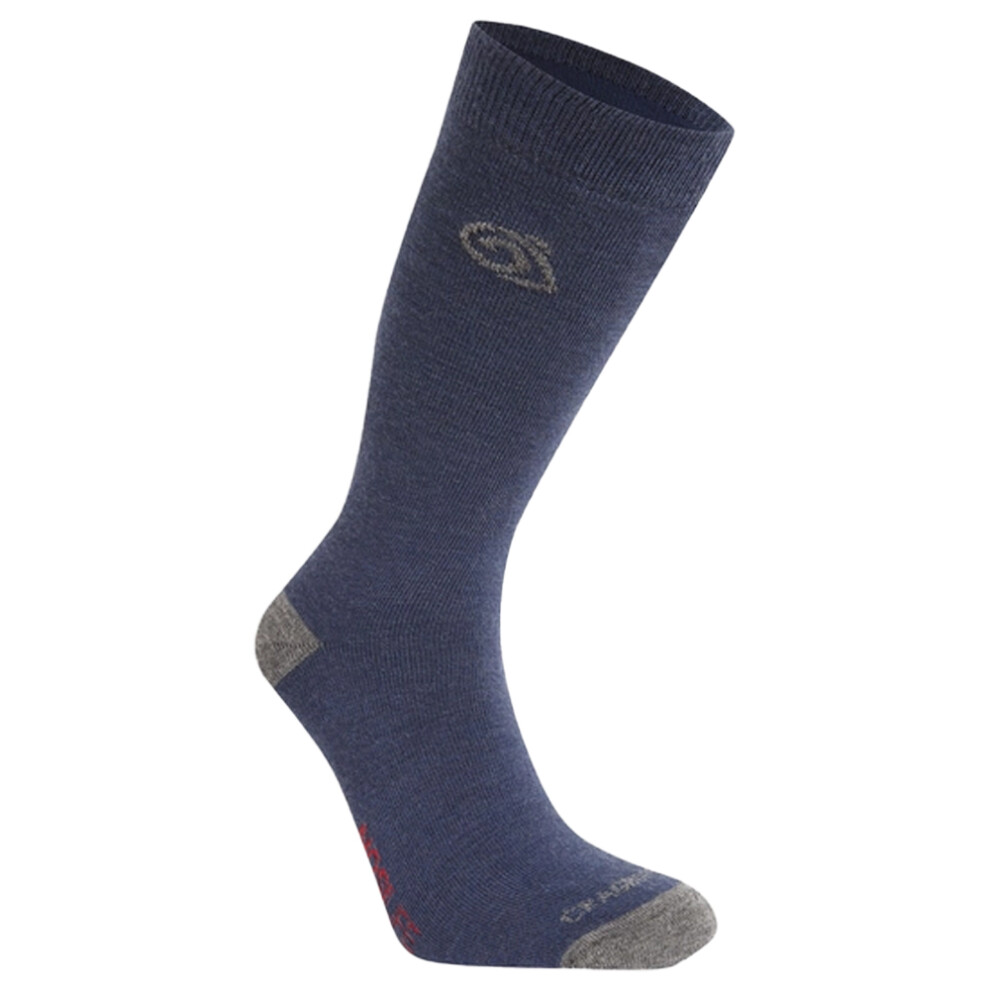 Craghoppers (9 Uk-12 Uk, Blue Navy) Unisex Adult Wool Blend Insect Repellent Boot Socks