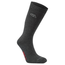(9 UK-12 UK, Dark Iron) Craghoppers Unisex Adult Wool Blend Insect Repellent Boot Socks