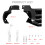 Black Engine Transmission Interface Cover for Harley 4