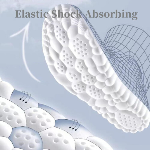PU Shoe Insoles Soft Breathable Lightweight Shockproof 1