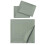 Ikea Ullvide & Dvala Bedding Set: Grey-Green Flat Sheet (240X260Cm) & 2-Pack Pillowcases 2