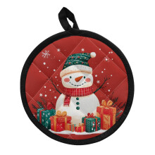 Christmas Snowman Pot Holders Kitchen Dishwasher Safe