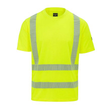 (L, Yellow) Dunlop Mens Lightweight Hi-Vis T-Shirt
