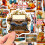 Vintage Retro Stickers Time Travel Theme 50 Pack 3