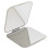 Stainless Steel Handheld Mirror 5.7 x 5.7 cm 5