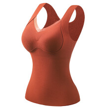 Women's Solid Camisole with Built-in Bra V-Neck Lace Trim
