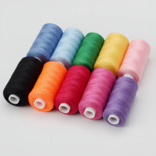 Polyester Sewing Thread Set 10 Rolls 400 Yards