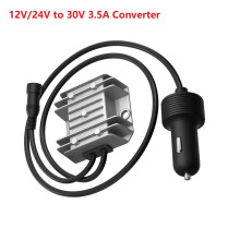 DC Power Converter 12V/24V to 30V 3.5A Aluminum Shell