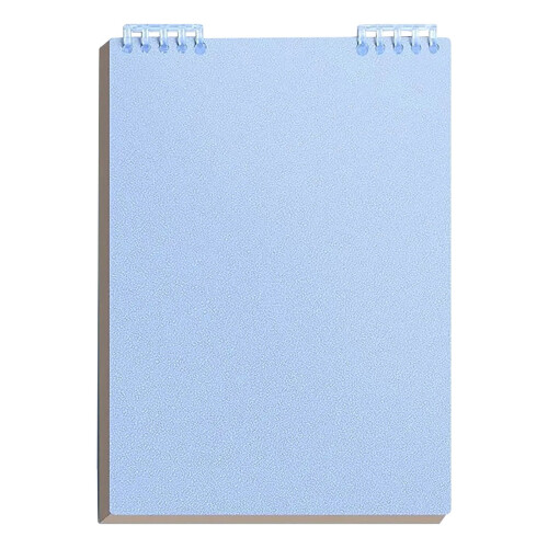 A5 Spiral Journal Top-Bound 60 Sheets Thick Plastic Cover