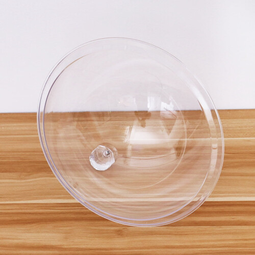 Glass Dome Cake Stand with Lid for Cupcakes and Candy 2