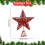 LED Christmas Tree Topper Glitter Gold Hollow Star 3