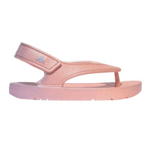 (8 UK Child, Pink) Fit Flop Childrens/Kids Iridescent Waterproof Flip Flops
