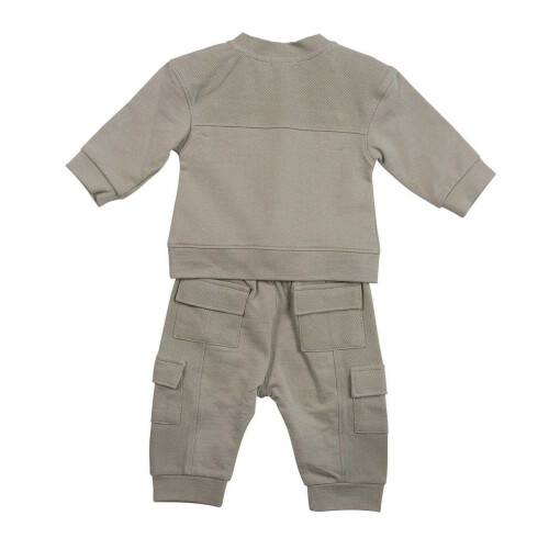 Mintini Baby Plain Long Pyjama Set 1