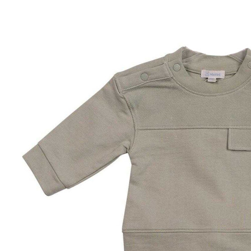 Mintini Baby Plain Long Pyjama Set 2