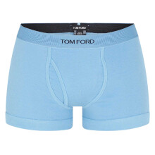 (XL, Sky Blue) Tom Ford Mens Logo Tailored Boxer Briefs