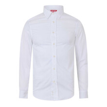 (46 in, Bright White) Diesel Mens Benny Plain Long-Sleeved Shirt