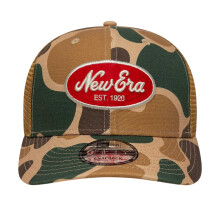 (S-M, Multicoloured) New Era Camouflage Trucker Cap