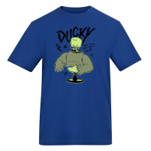 (XXL, Blue) Toy Story Unisex Adult Ducky T-Shirt