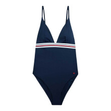 (10 UK, Dark Navy) Tommy Hilfiger Womens/Ladies Logo One Piece Swimsuit