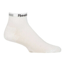 (4.5 UK-6 UK, White) Reebok Womens/Ladies Running Cycling Quarter Lightweight Ankle Socks