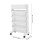 Cube Desk Bookshelf White 64x39x19 cm 2