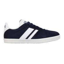 (11 UK, Navy/White) Lonsdale Mens Hayes Suede Trainers