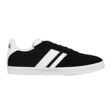 (8 UK, Black) Lonsdale Mens Hayes Suede Trainers