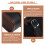Brown Motorcycle Bag for Front Rear Side Mounting 4
