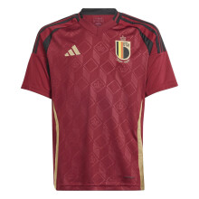 (13 Years, Red) Adidas Childrens/Kids 2024 Belgium Home Shirt