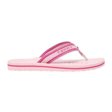 (4 UK, Pink) Tommy Hilfiger Womens/Ladies Web Flat Flip Flops