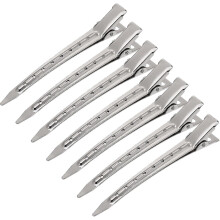 Duckbill Clips Metal Hair Clips with Holes 24 Pcs