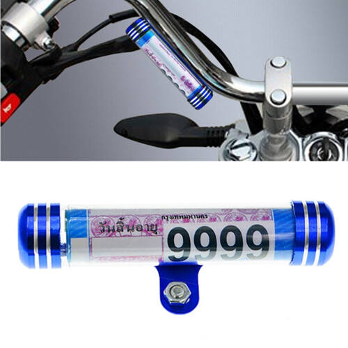 Waterproof Universal Motorcycle Tax Disc Label Stand